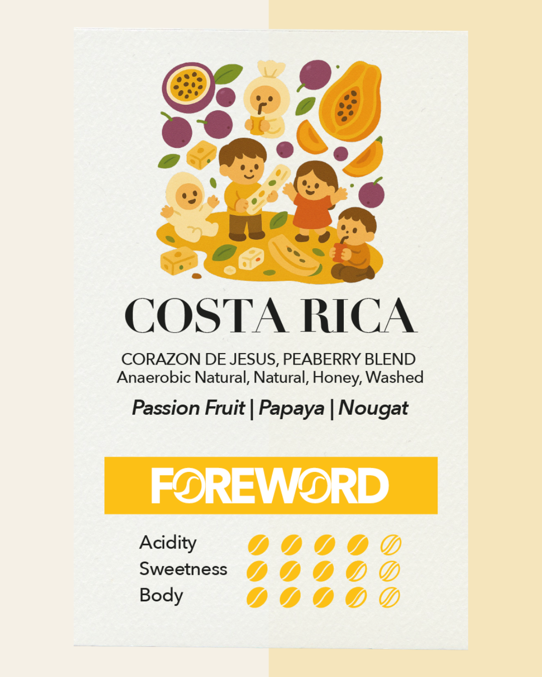 Costa Rica Corazon de Jesus – Natural