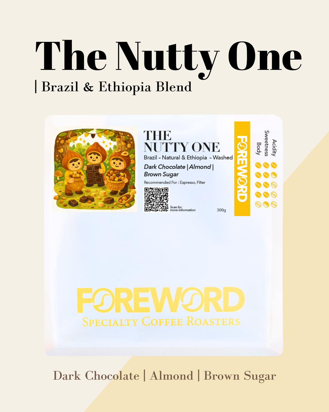 The Nutty One - Brazil & Ethiopia Blend