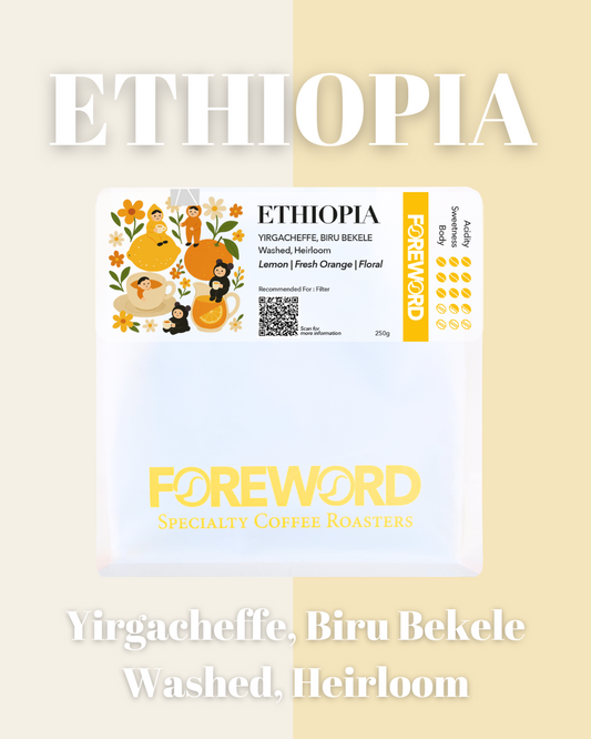 Ethiopia Yirgacheffe, Biru Bekele – Washed