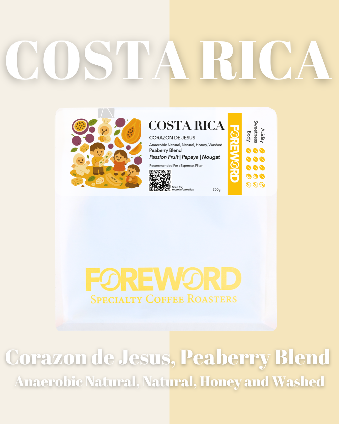 Costa Rica Corazon de Jesus – Natural