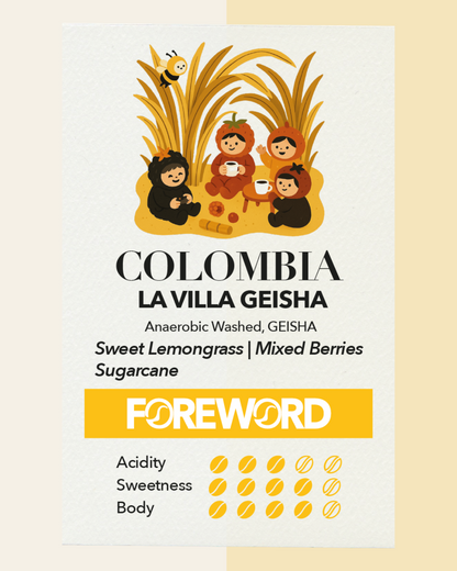 Colombia La Villa GEISHA – Anaerobic Washed