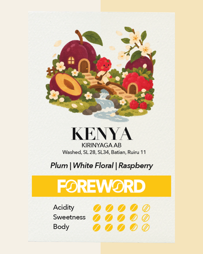 Kenya Kirinyaga AB - Washed