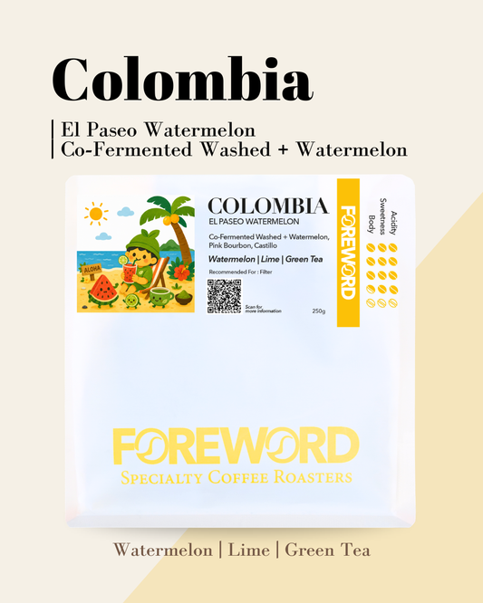 Colombia El Paseo Watermelon - Co-Fermentation Washed