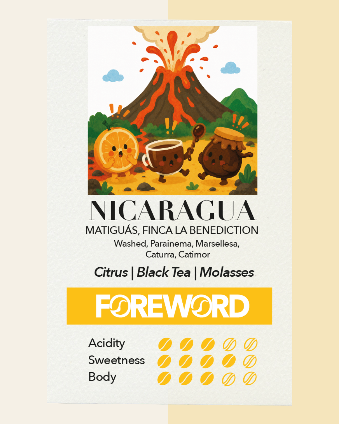 Nicaragua Finca La Benediction – Natural